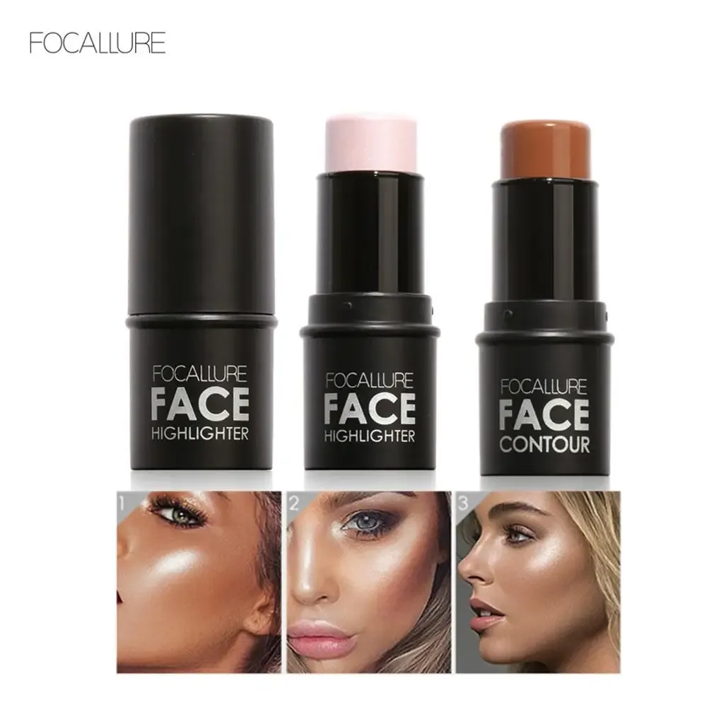סט היילייטר וסקולפטינג קרמי Focallure בארבעה גוונים