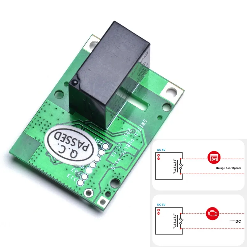 מודול ממסר Wi‑Fi 5V של Sonoff לשליטה חכמה ב-DIY