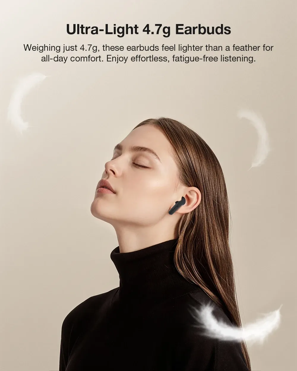 אוזניות TWS כפולות BlitzWolf BW-FYE17 עם תצוגת סוללה כפולה