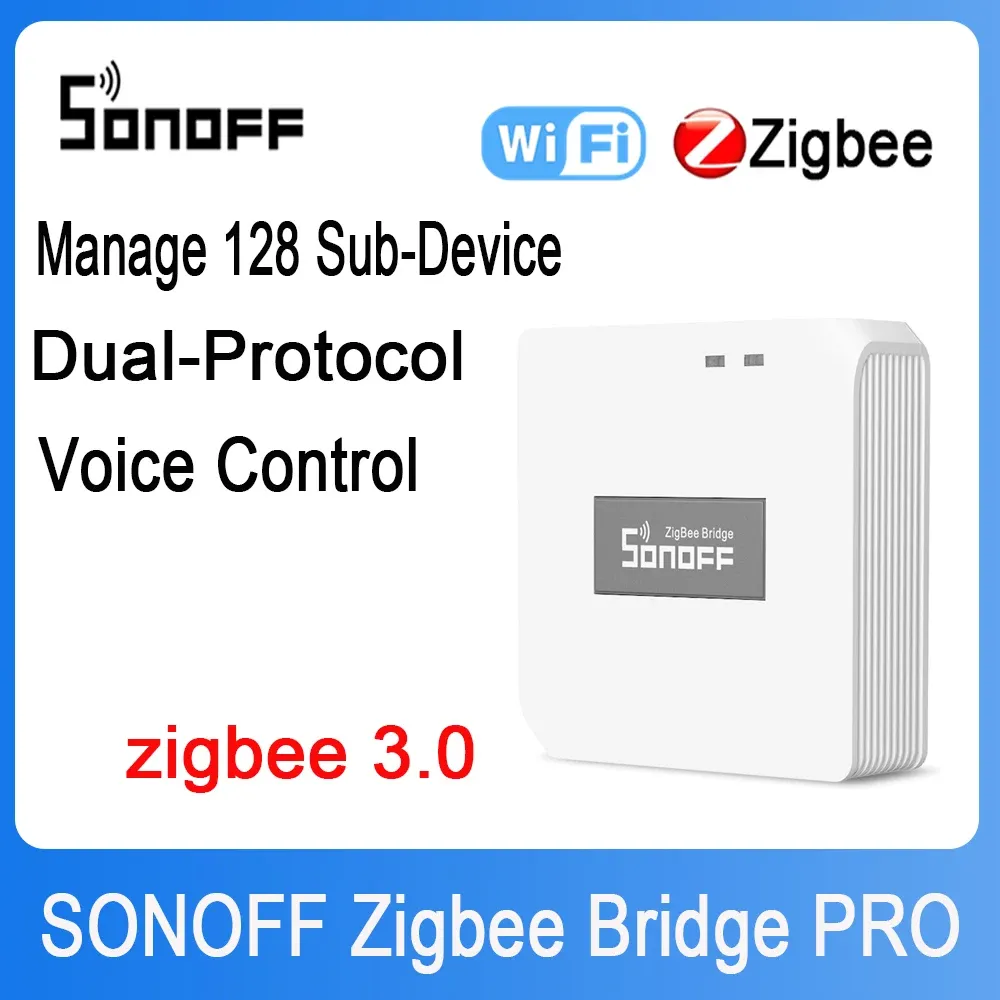 שער Zigbee חכם SONOFF ZBBridge Pro לניהול בית מקושר