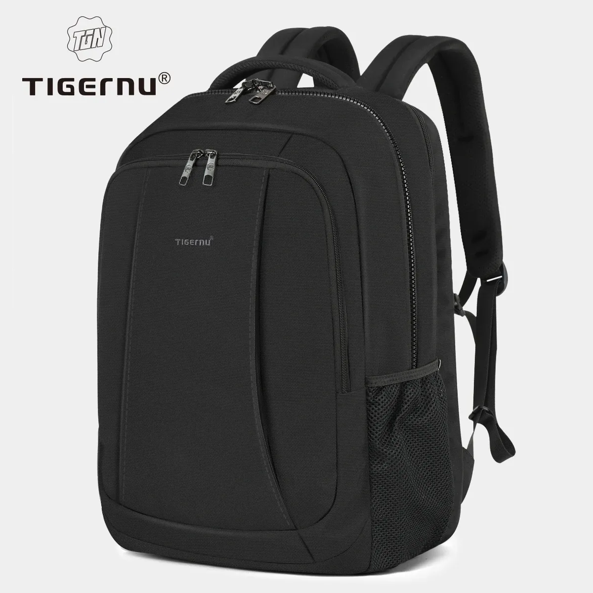תרמיל Tigernu גדול לנייד 17.3 אינץ' עם הגנת גניבה