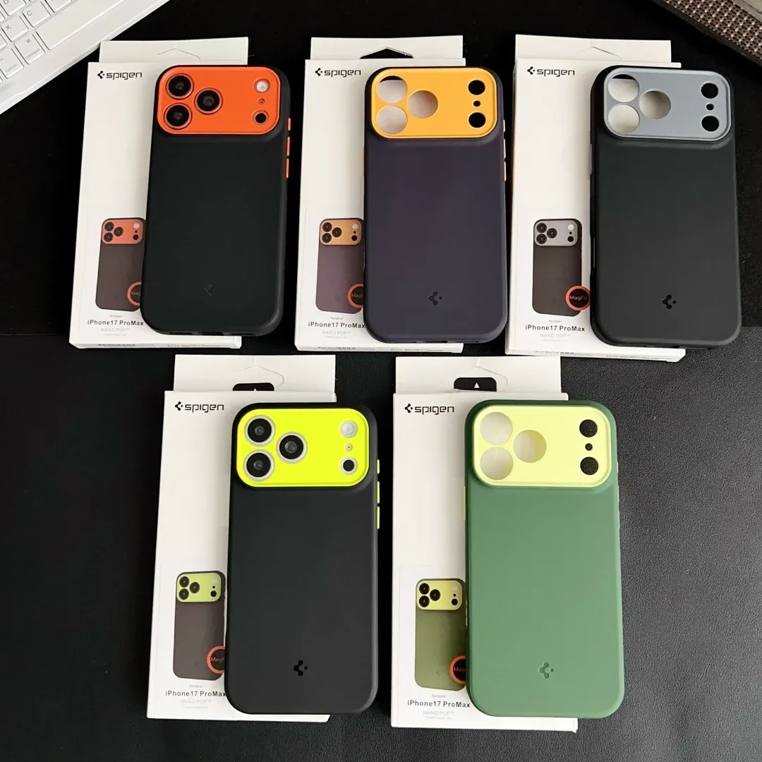 כיסוי סיליקון מגנטי מט Spigen ל‑iPhone 17 Air/17 Pro/17 Pro Max