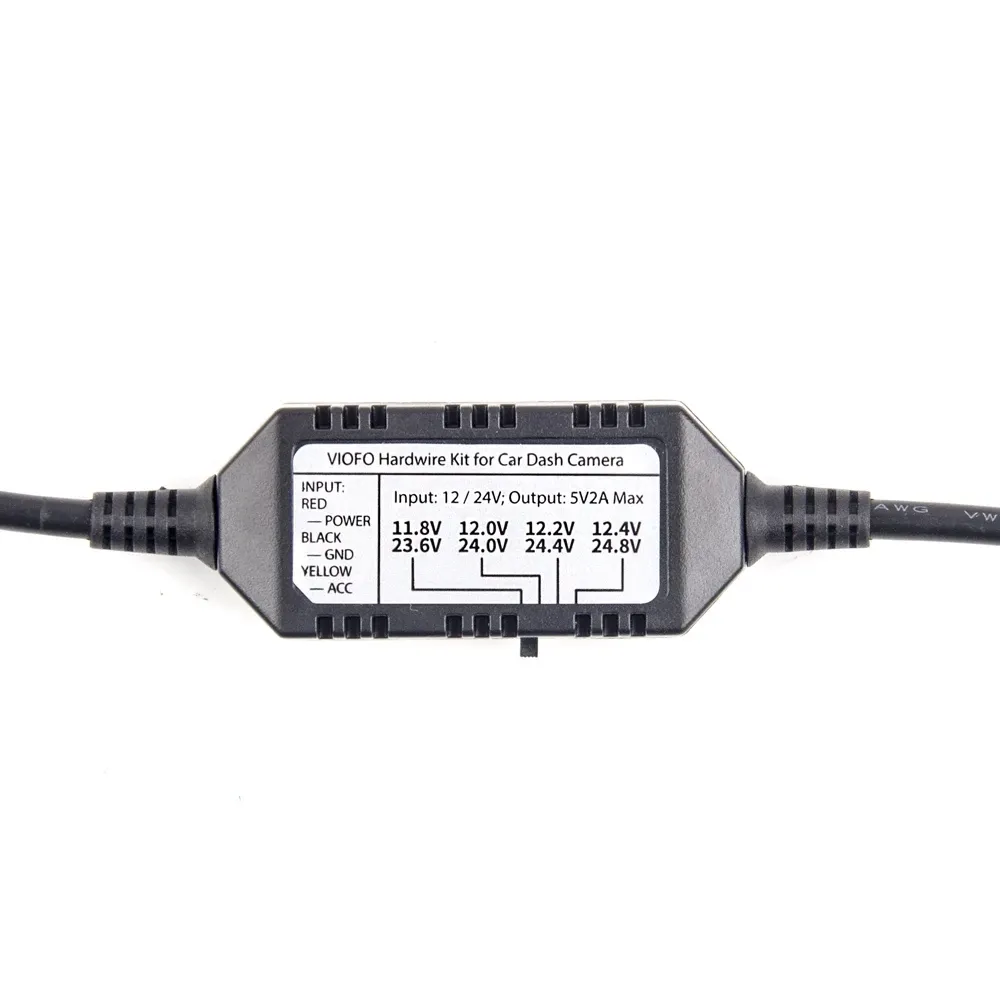 ערכת חיווט קבוע Viofo HK3 למצלמת דרך במצב חניה