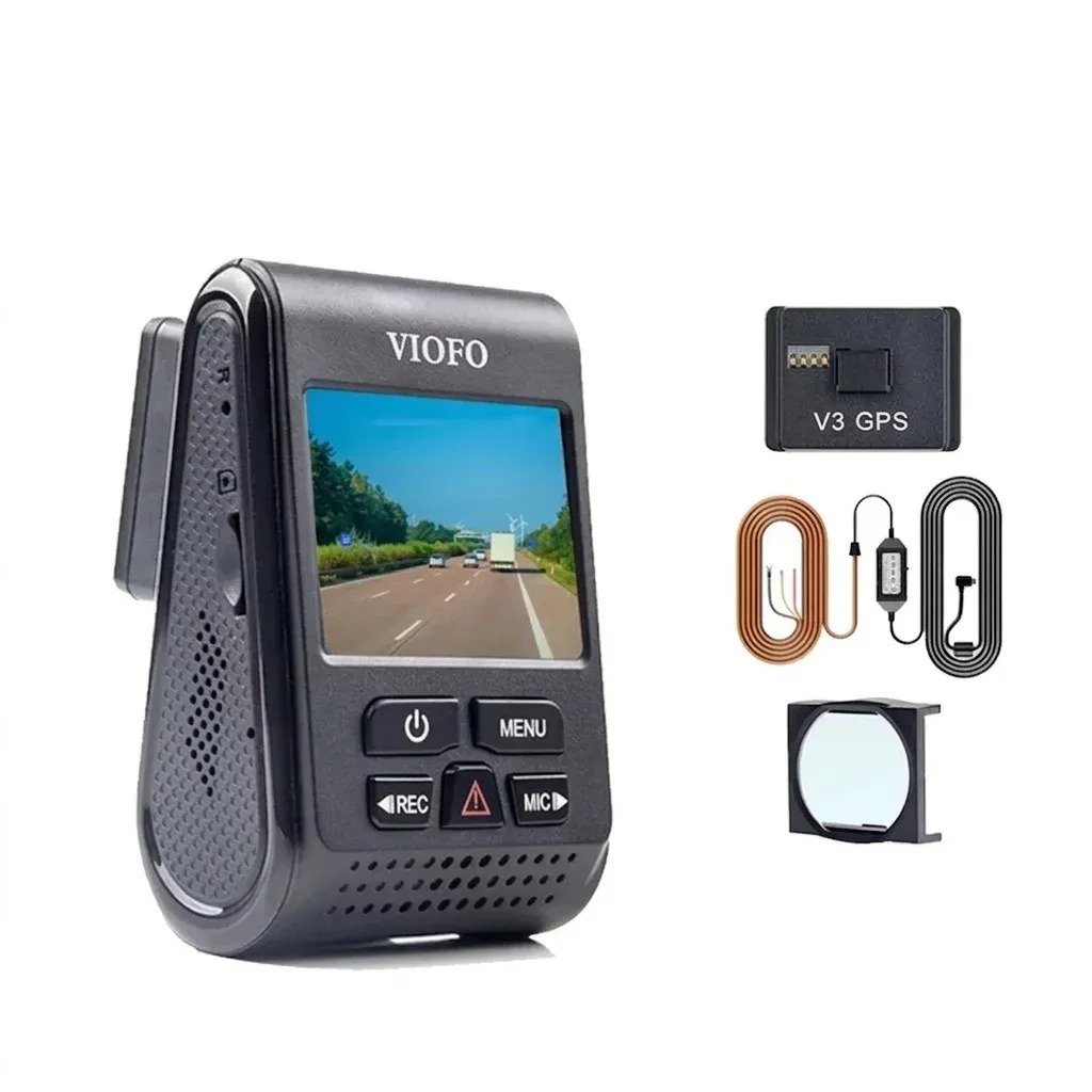 מצלמת דרך Viofo A119 V3 שחורה
