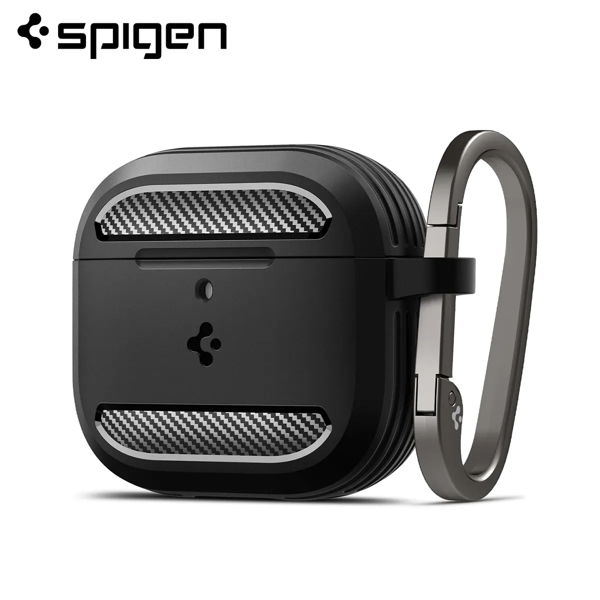 כיסוי Rugged Armor מחוזק ל‑Apple AirPods 4 מבית Spigen