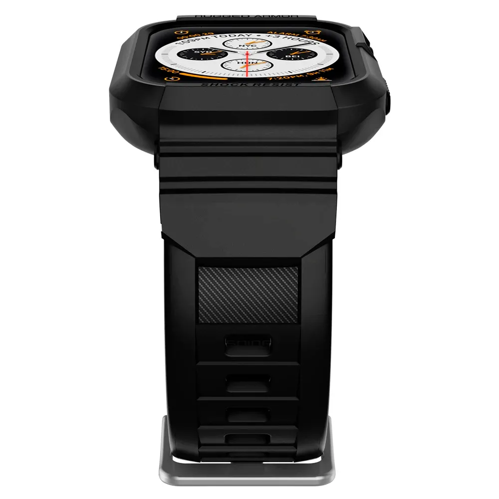 כיסוי ורצועה מחוזקים לשעון Apple Watch מבית Spigen