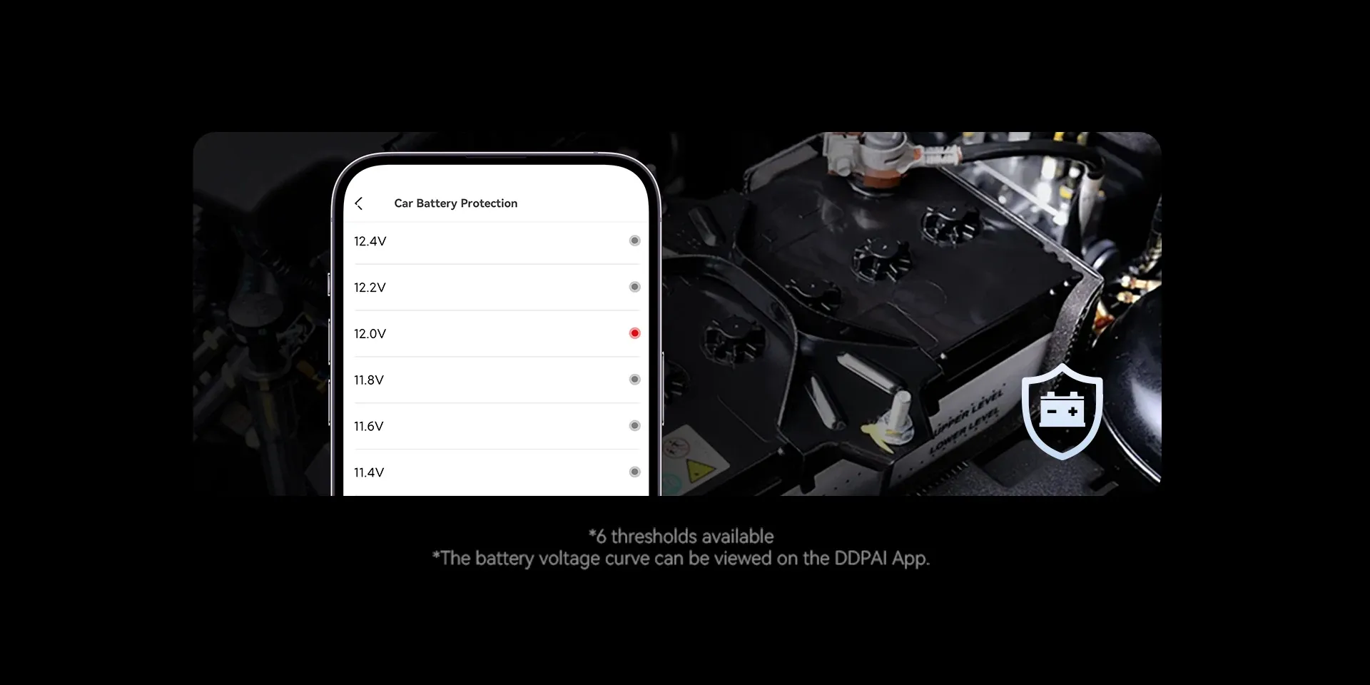 מצלמת דרך DDPAI K200 כפולה 2K+1080P עם מסך LCD ומצב חניה
