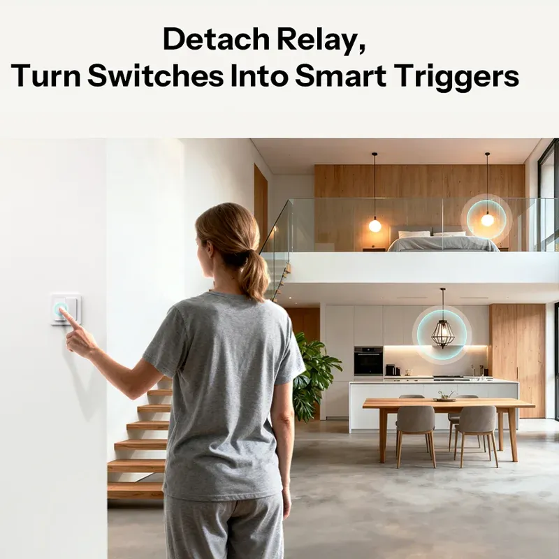 מודול מתג Zigbee דו-ערוצי Sonoff MINI-ZB2GS-L לחיווט חי