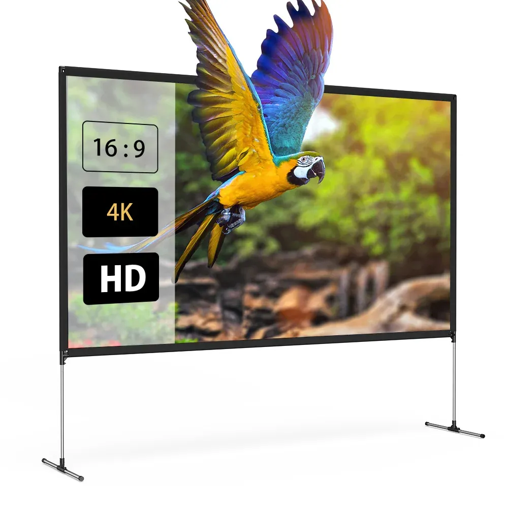 מסך הקרנה נייד BlitzWolf BW-VS6 בגודל 80/100 אינץ׳