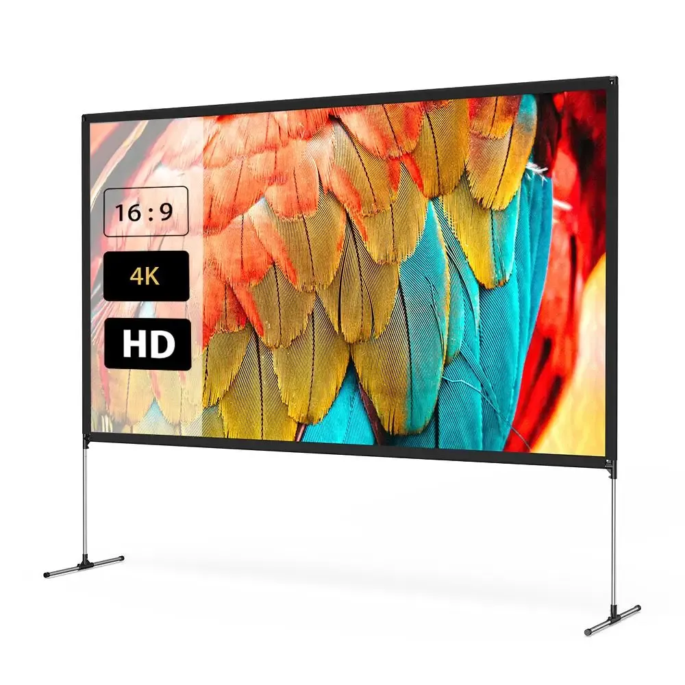 מסך הקרנה נייד BlitzWolf BW-VS6 בגודל 80/100 אינץ׳