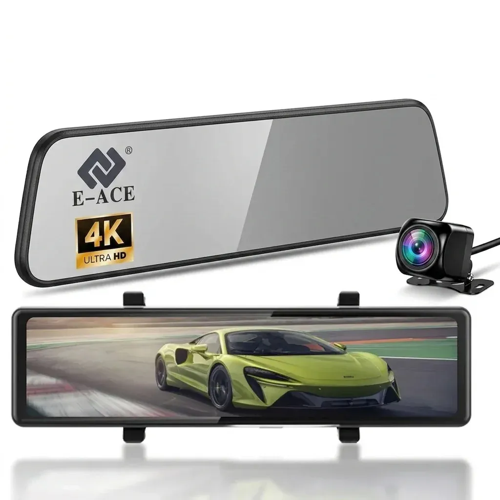מראת דרך E-ACE עם מצלמה אחורית