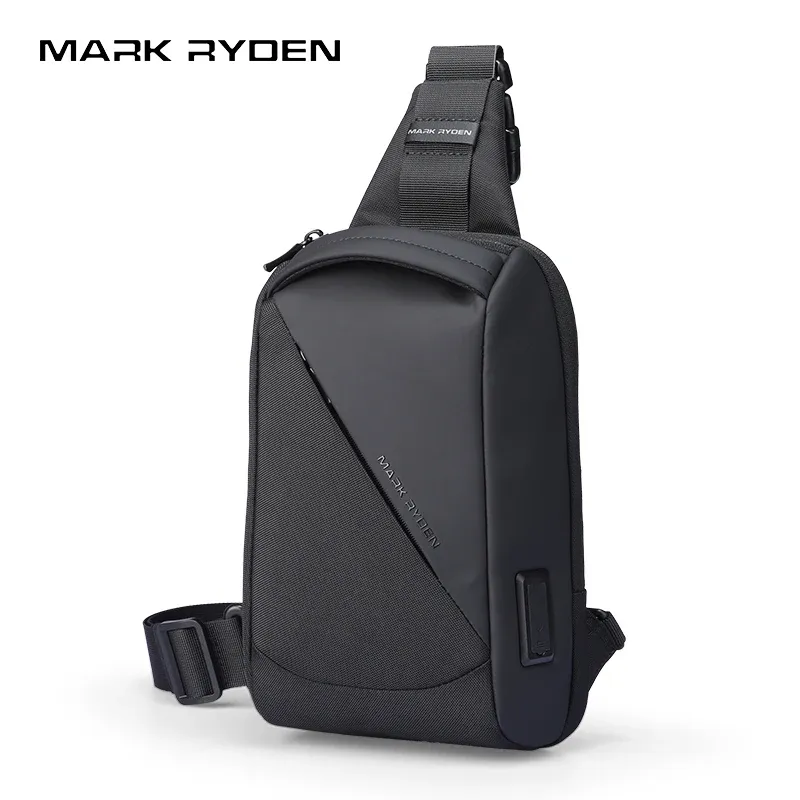 תיק צד אלכסוני אנטי־גניבה MARK RYDEN עם רצועה מתנתקת