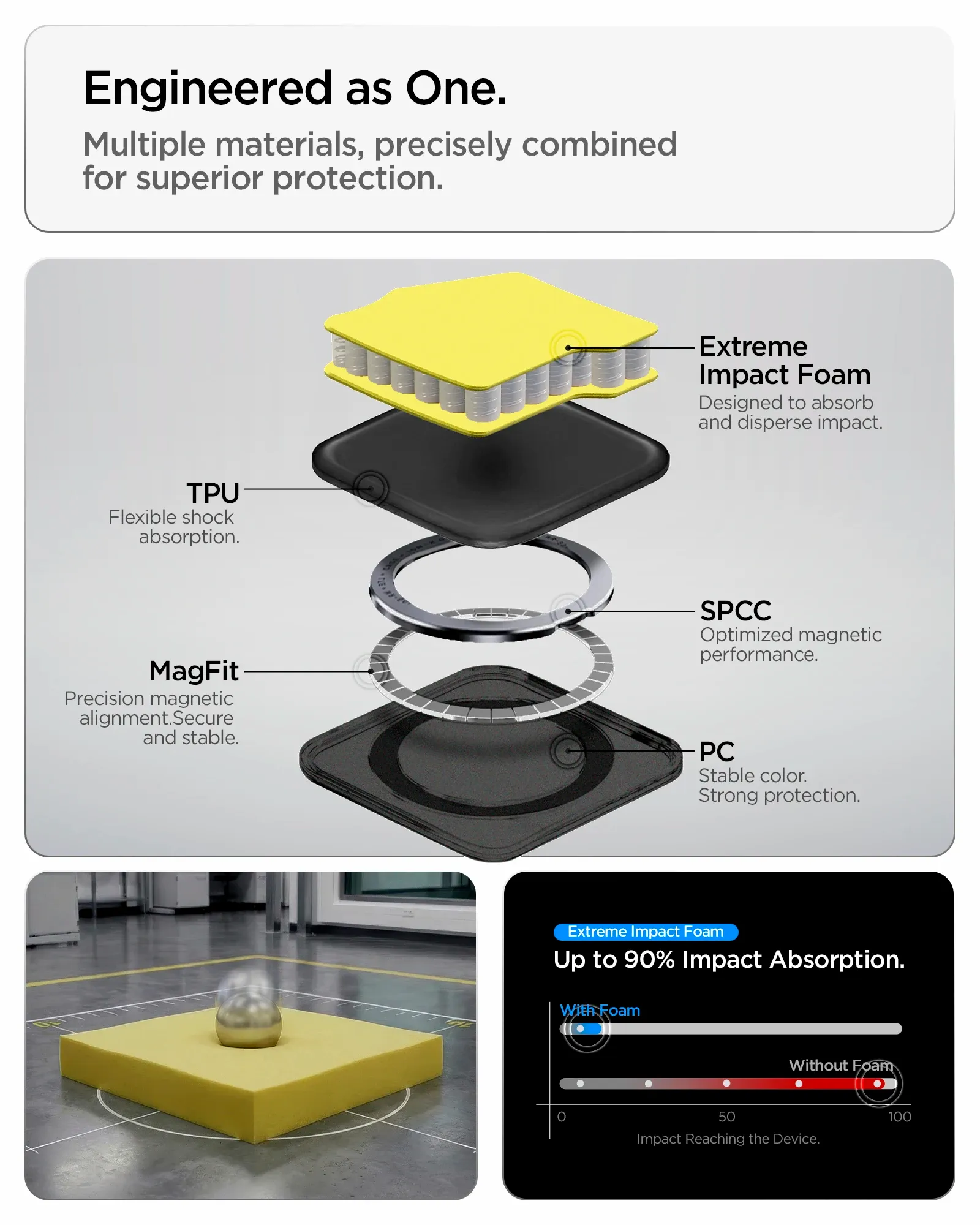 כיסוי מגן Spigen Tough Armor MagFit לסמסונג Galaxy S26