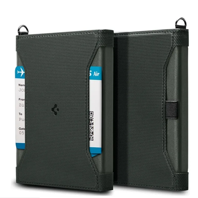 נרתיק דרכון וכרטיסים Spigen עם חסימת RFID לנסיעות