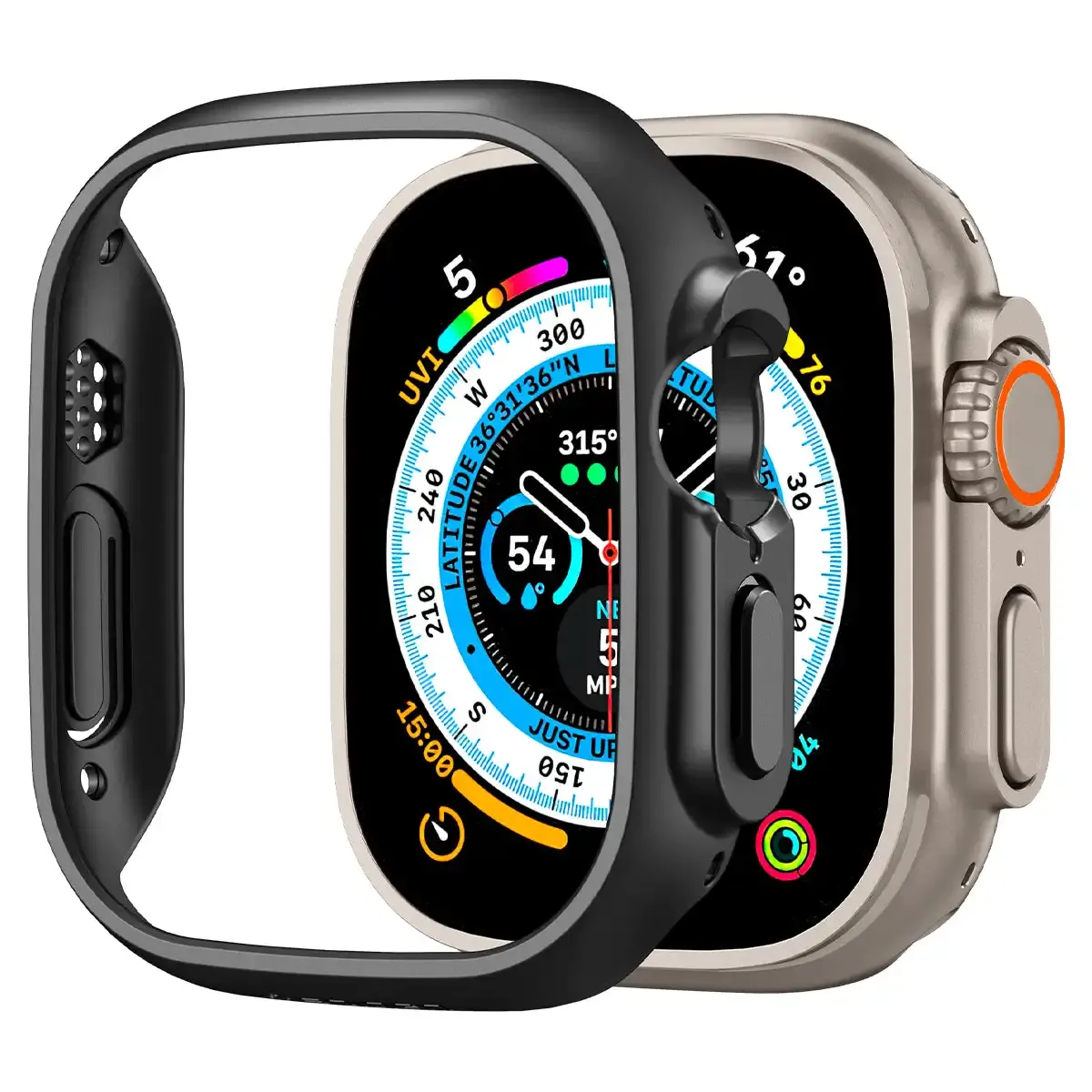 כיסוי דק מגן ל‑Apple Watch Ultra 49 מ״מ מבית Spigen