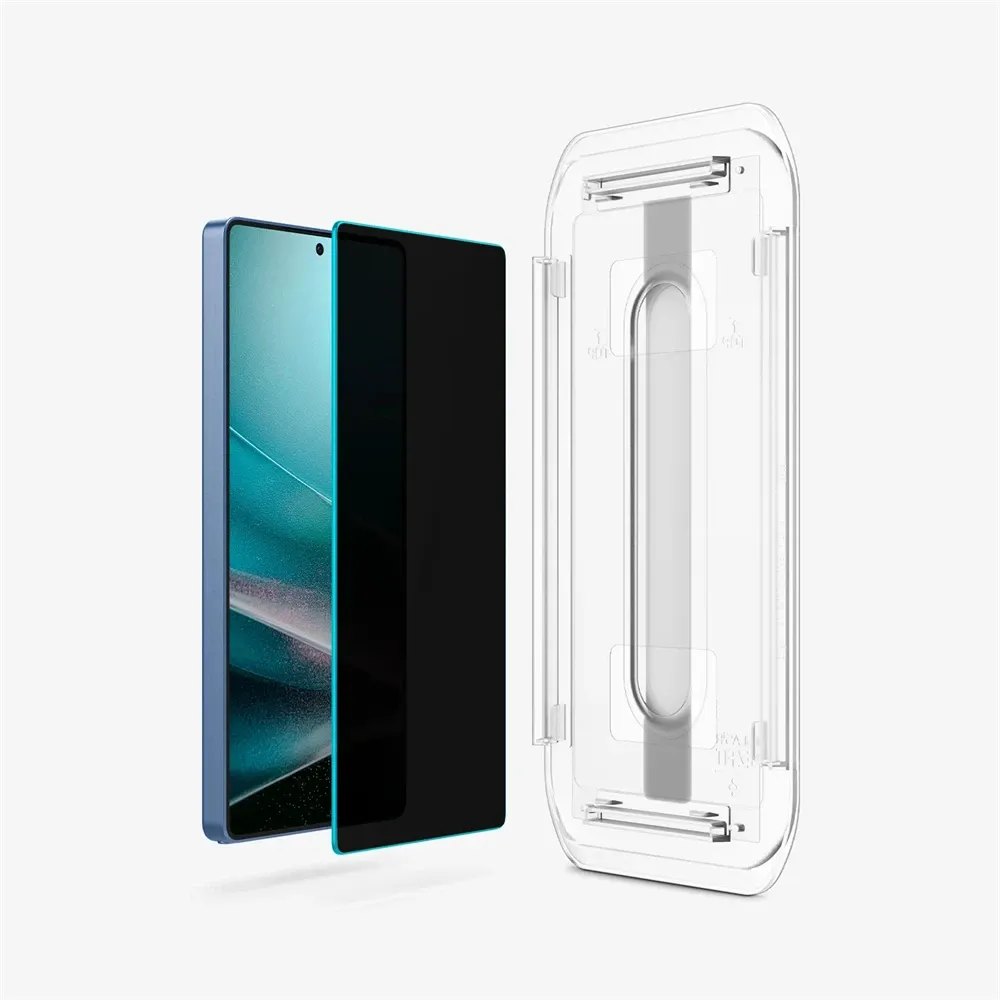 זוג מגני זכוכית פרטיות EZ Fit לסמסונג Galaxy S24/S25/S26 Ultra מבית Spigen