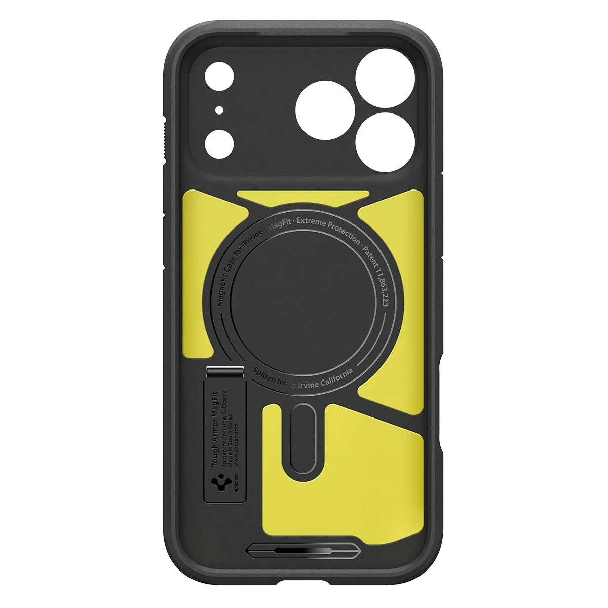 כיסוי מגן קשיח Spigen Tough Armor T MagFit לאייפון 17 Pro Max / 17 Pro / 17