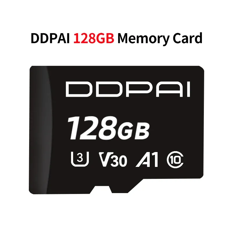 כרטיס זיכרון DDPAI למצלמת דרך 64GB–512GB במהירות גבוהה