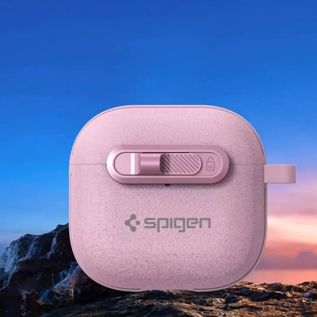 כיסוי מגן קשיח Spigen לאוזניות AirPods ו‑Galaxy Buds