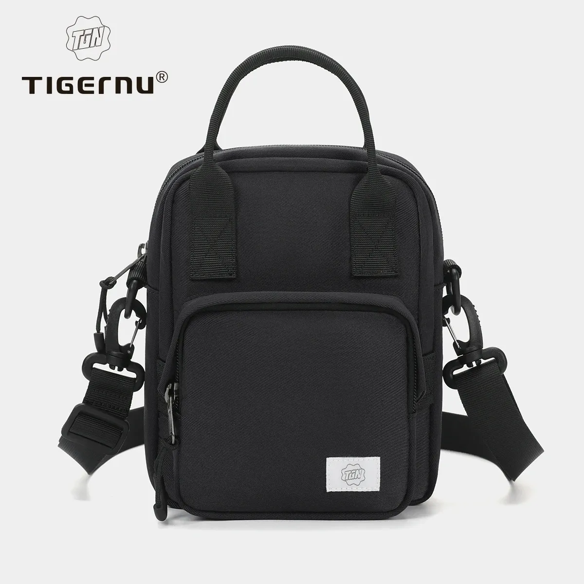 תיק כתף קומפקטי לנשים מבית Tigernu עם חלוקה חכמה וניילון עמיד למים