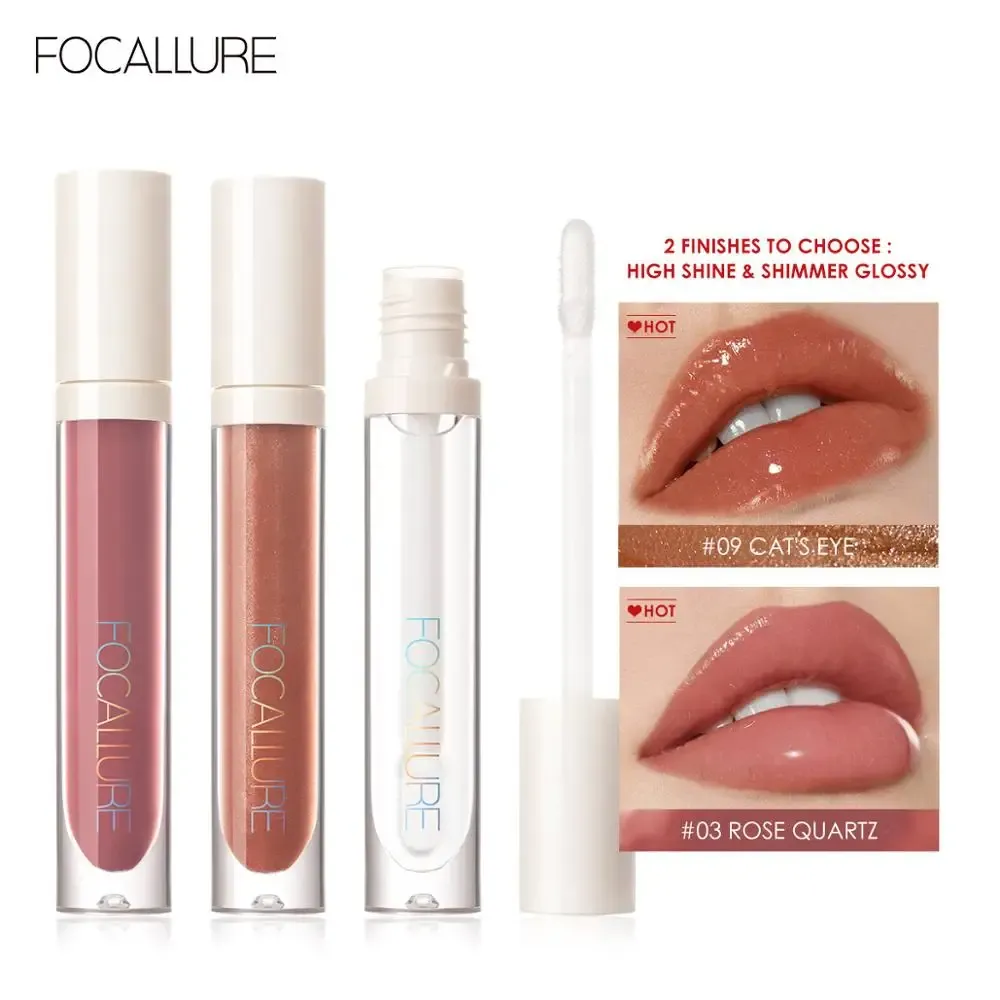 גלוס לחות מבריק FOCALLURE PLUMPMAX לשפתיים