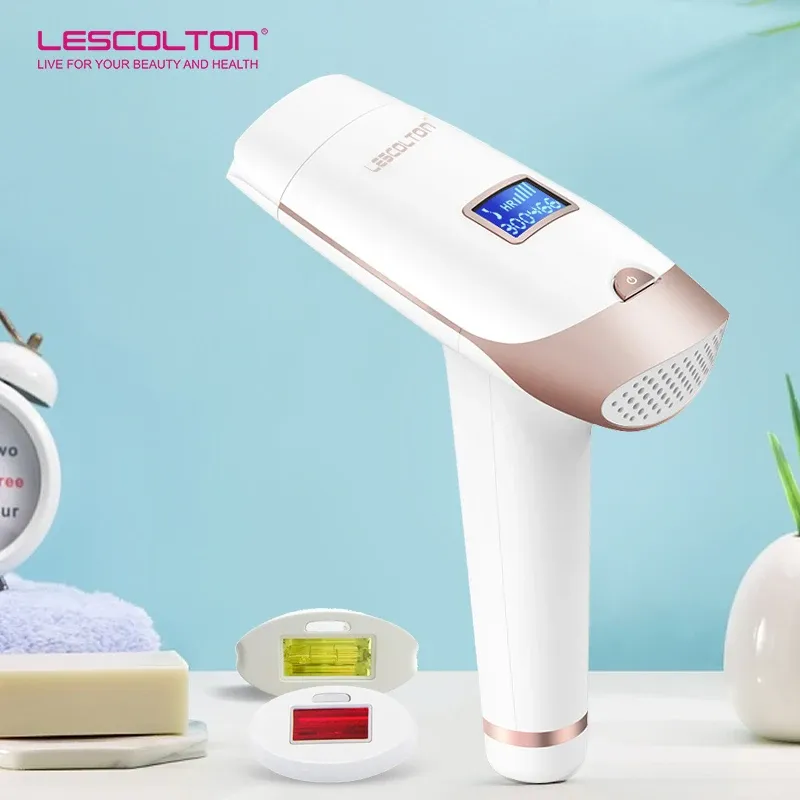 מכשיר IPL 2-ב-1 להסרת שיער וחידוש עור Lescolton T009i