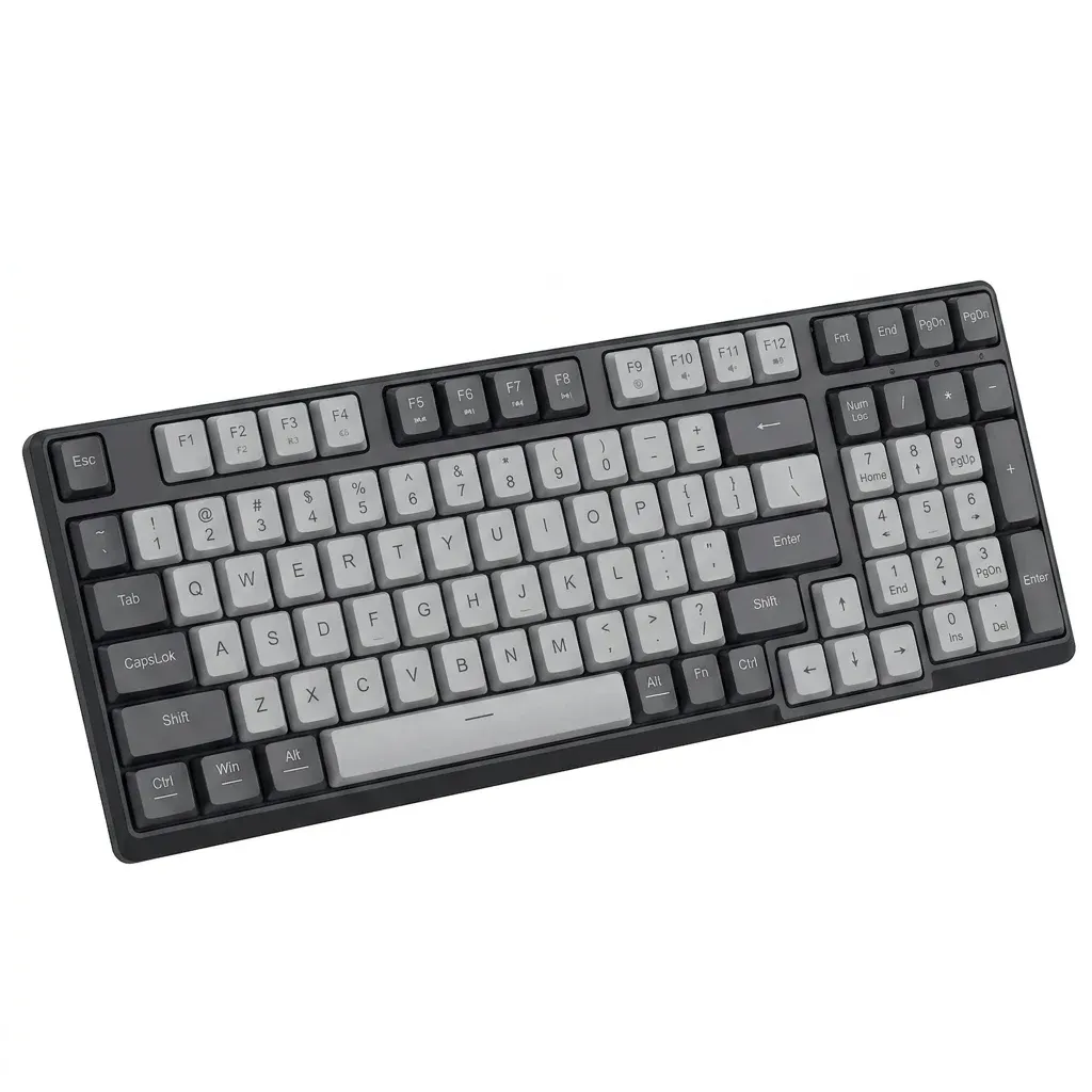מקלדת אלחוטית דקה REDRAGON BK7114 אפורה