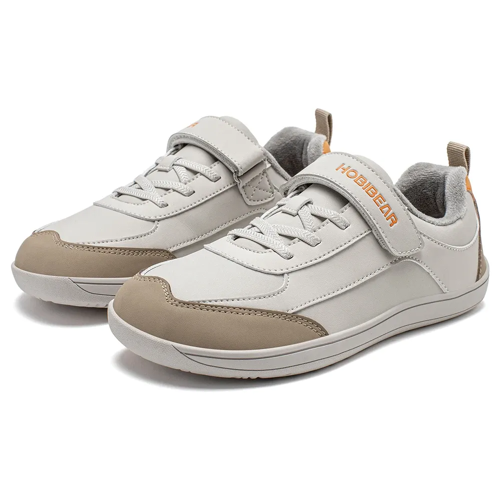 נעלי חורף לילדים עם חרטום רחב ובטנת פרווה