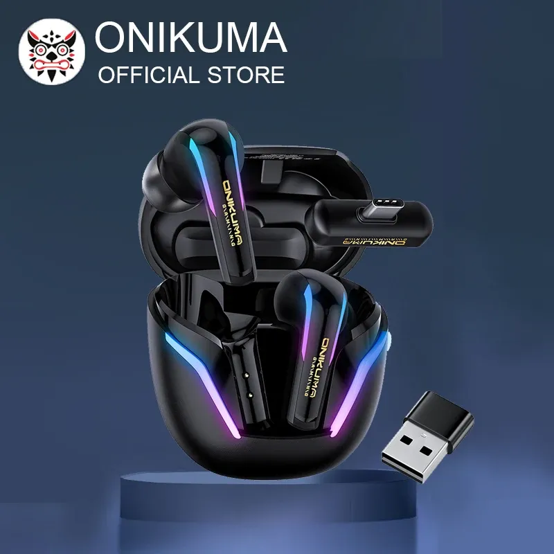אוזניות ONIKUMA T27 דו־מצביות עם חיבור מהיר והשהיה נמוכה