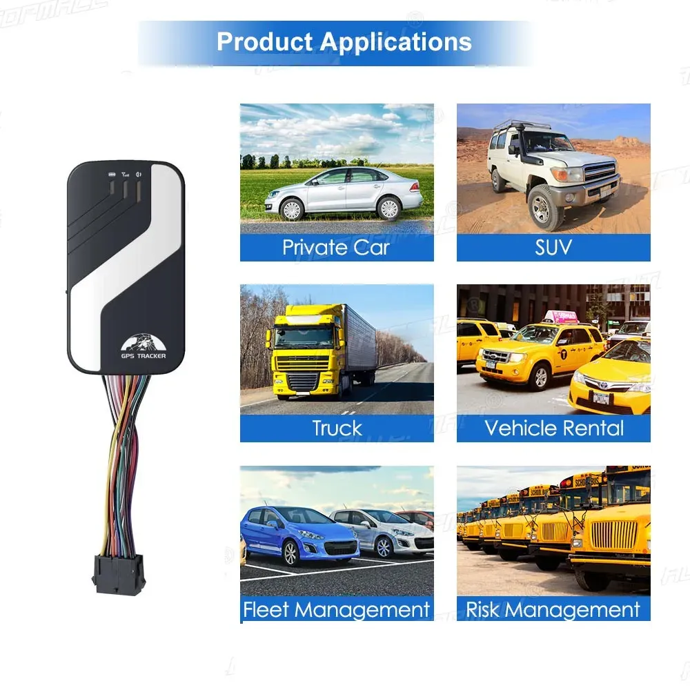 עוקב GPS 4G לרכב עם התרעות חכמות וניהול מרחוק