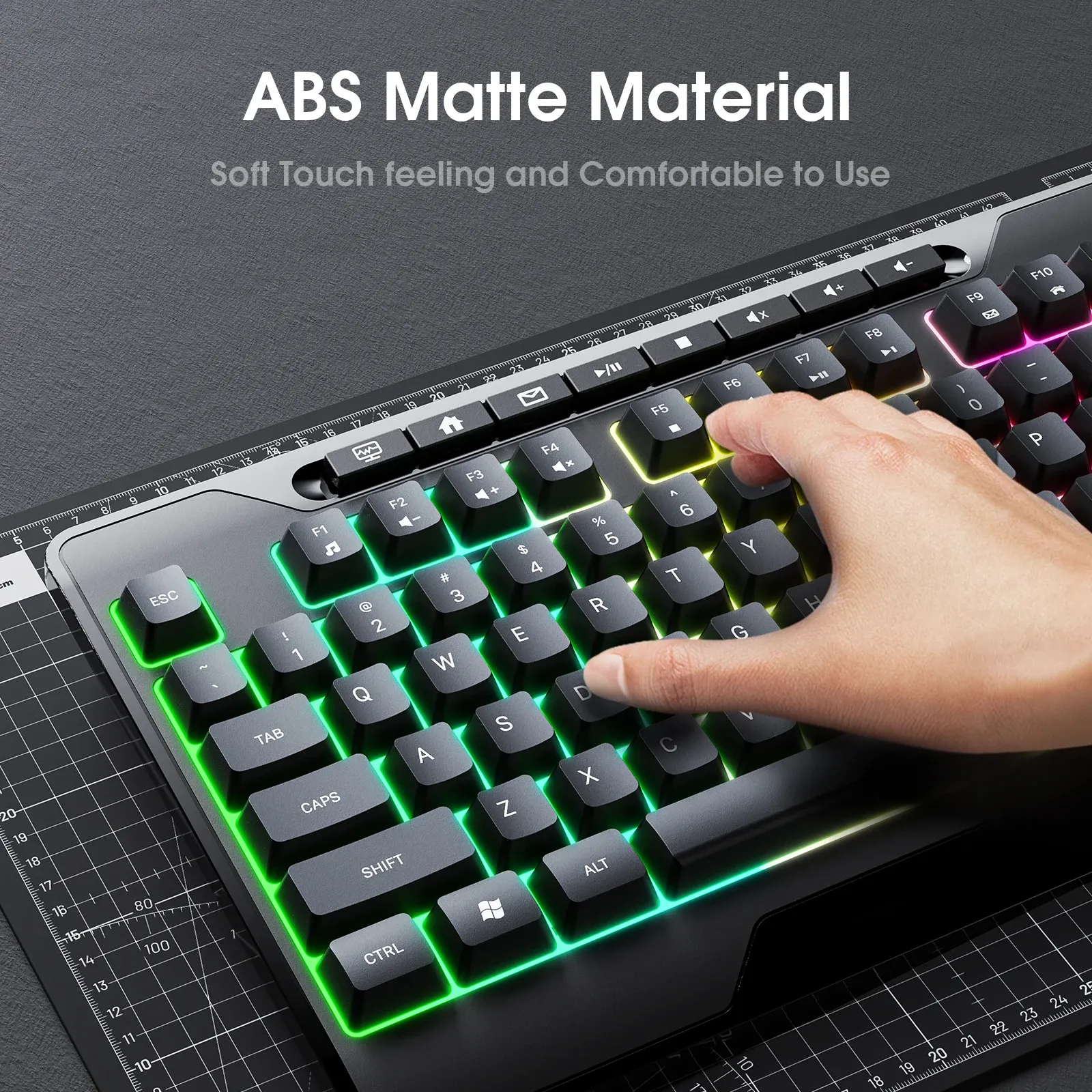 אוזניות גיימינג חוטיות ONIKUMA עם RGB ומיקרופון מובנה