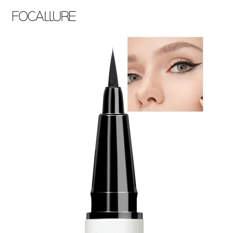 אייליינר נוזלי שחור Focallure לדיוק מהיר ועמידות גבוהה