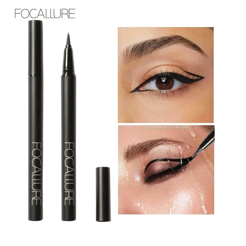 עיפרון אייליינר נוזלי מקצועי FOCALLURE לדיוק וייבוש מהיר