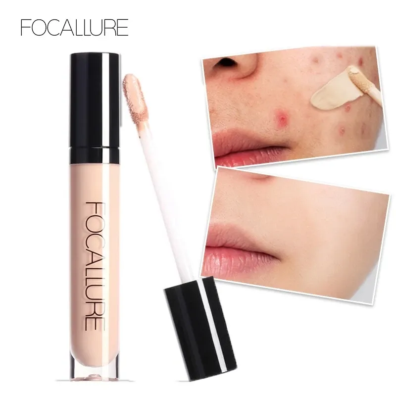 קונסילר קרמי עמיד במים Focallure לכיסוי מלא בגימור טבעי