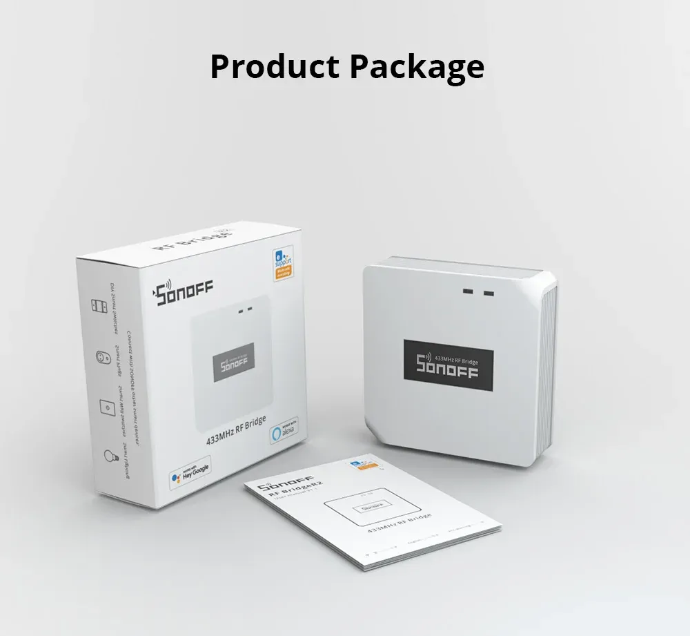 שער חכם RF 433 של SONOFF לבית מקושר