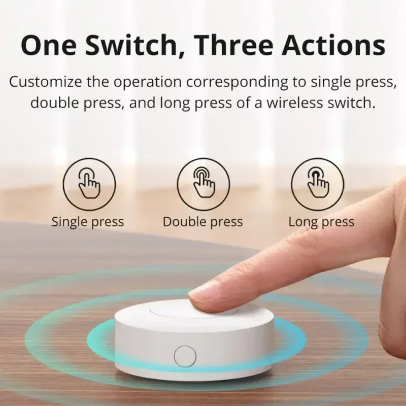 כפתור סצנות אלחוטי Zigbee SONOFF SNZB-01P