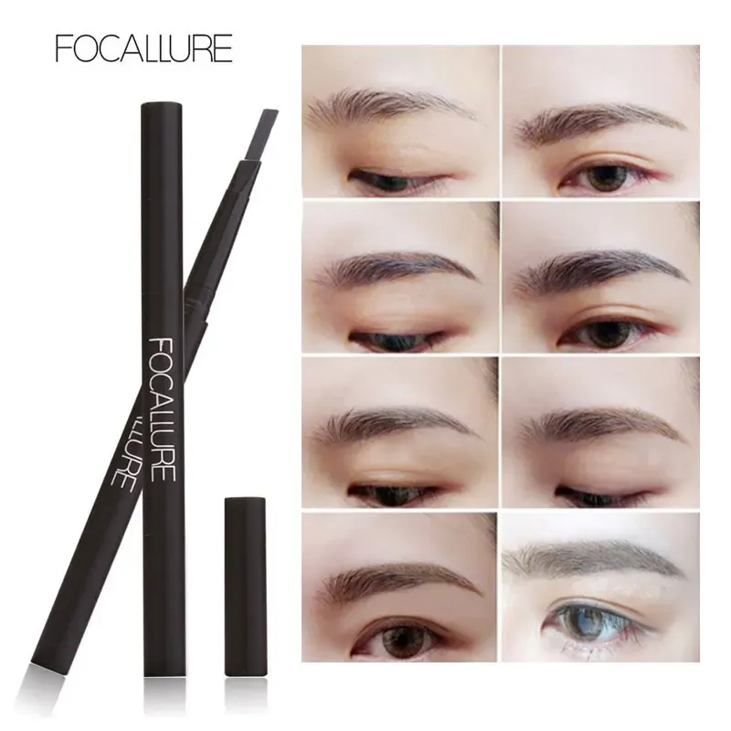 עיפרון גבות עמיד במים Focallure ב־3 גוונים